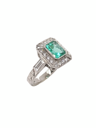 Colombian Emerald Ring