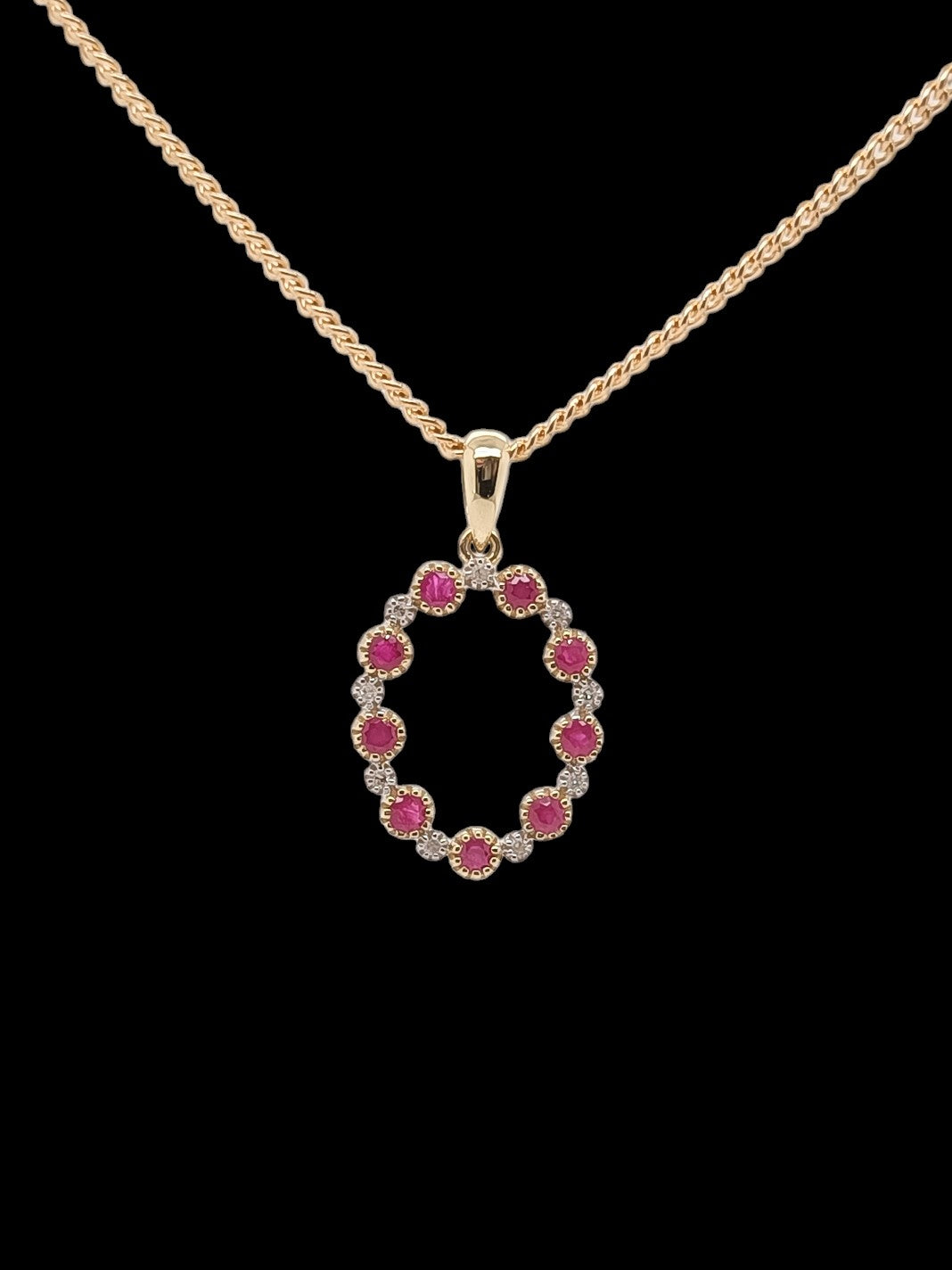 Ruby & Diamond Pendant