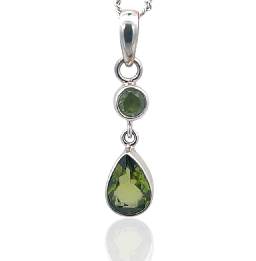 Peridot Articulating Pendant