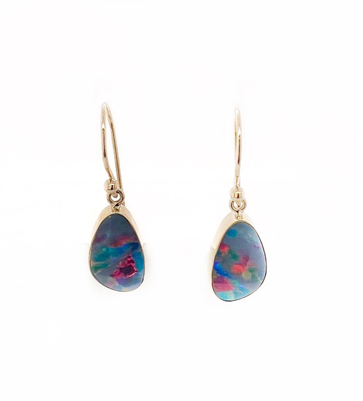 Free Form Opal Earrings