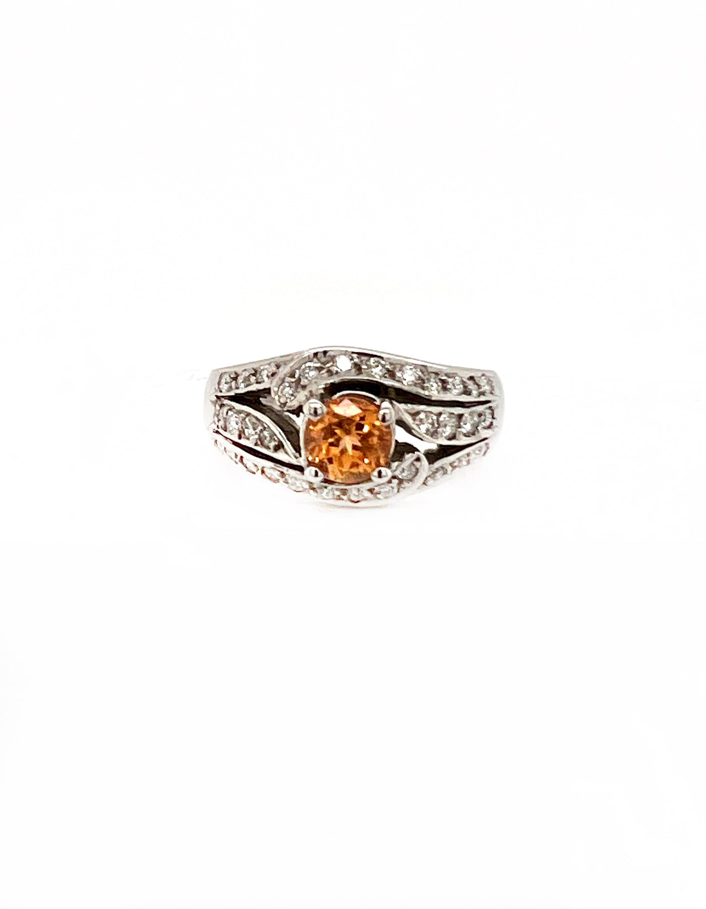 Mandarin Garnet Ring.