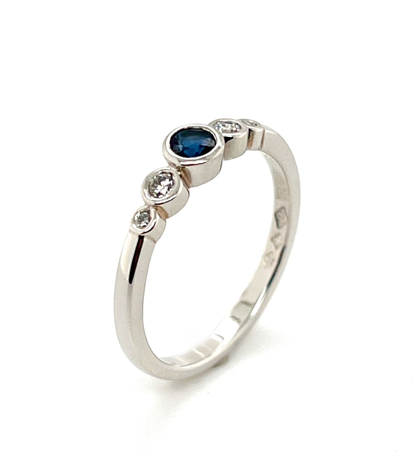 Platinum Tassie Sapphire Ring