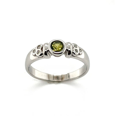 Tassie Green Sapphire Ring