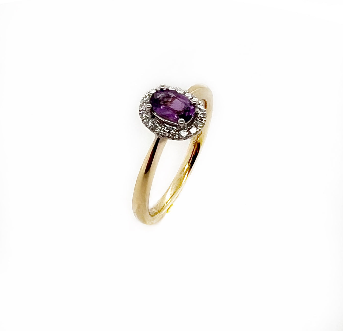 Purple/Pink Sapphire Ring