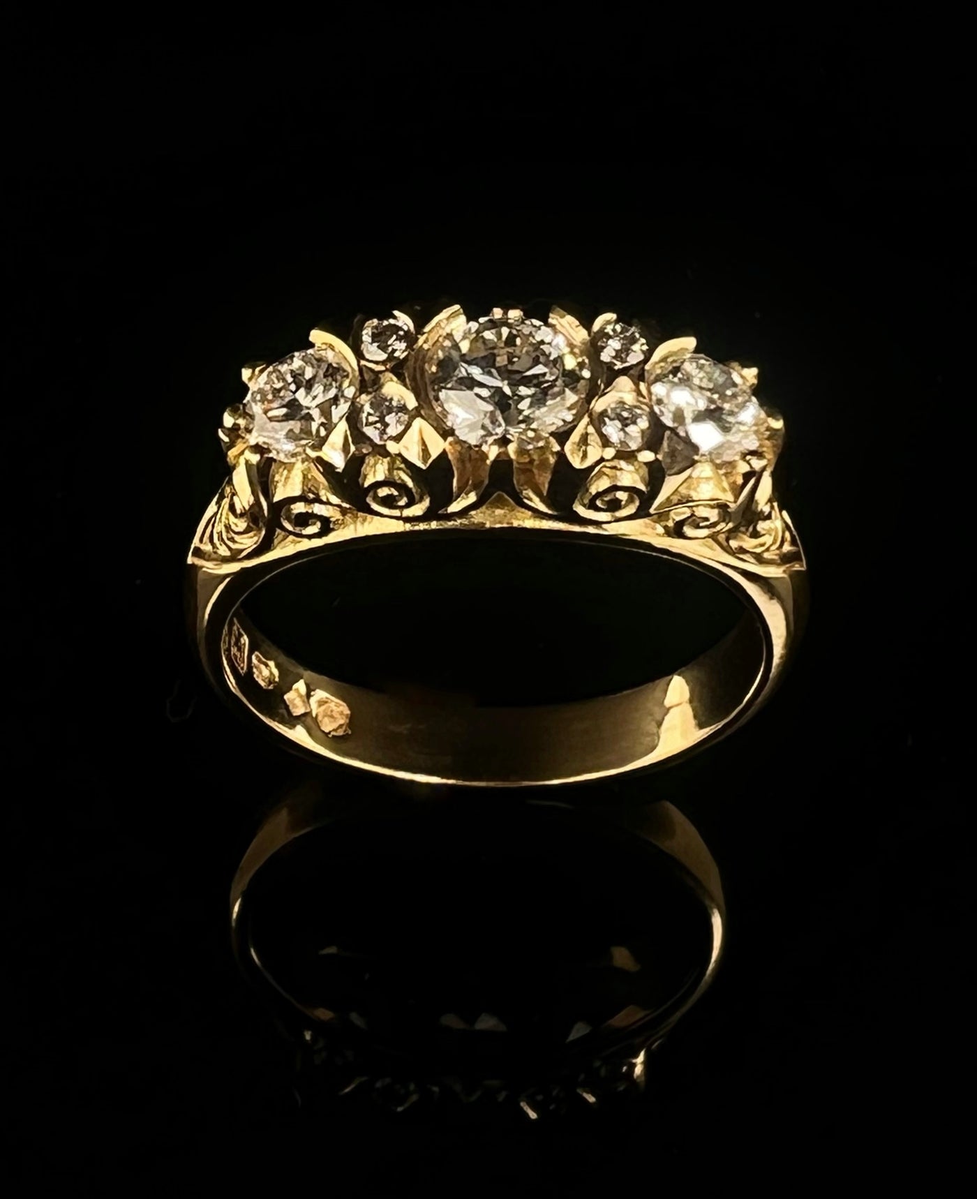 London Bridge Diamond Ring