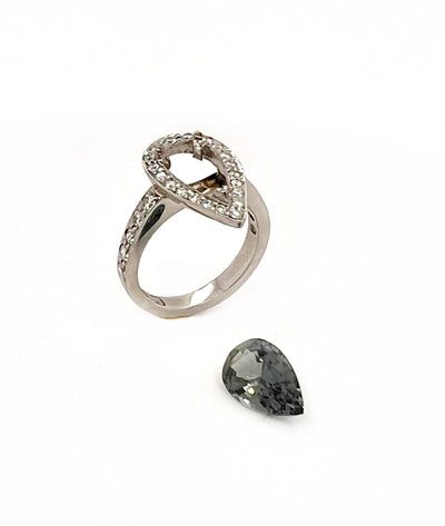 Spinel & Diamond Dress Ring