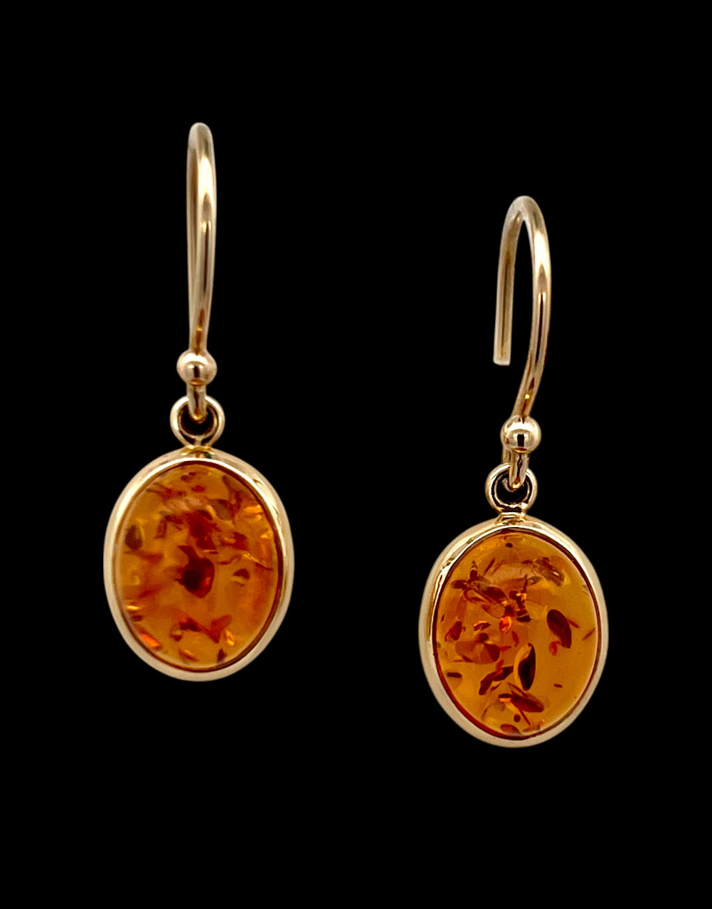 Amber Earrings