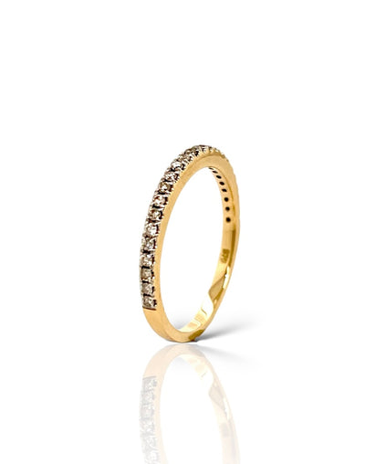 Yellow Gold Claw Set Ring