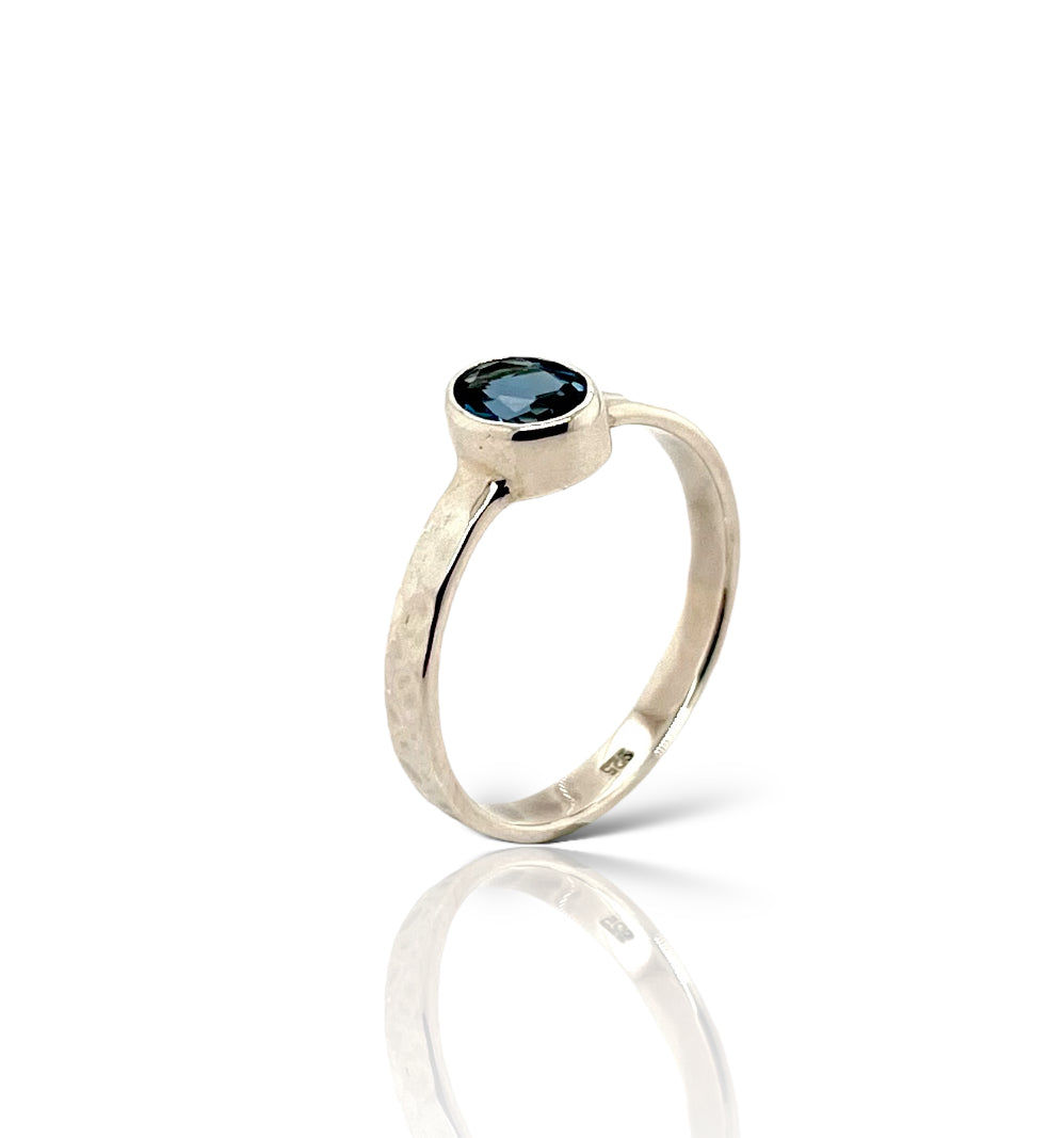 London Blue Topaz Ring – Haab Designer Jewellers