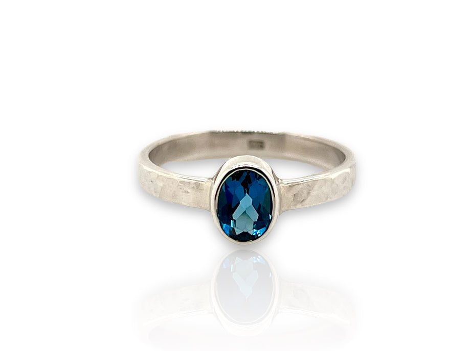 London Blue Topaz Ring