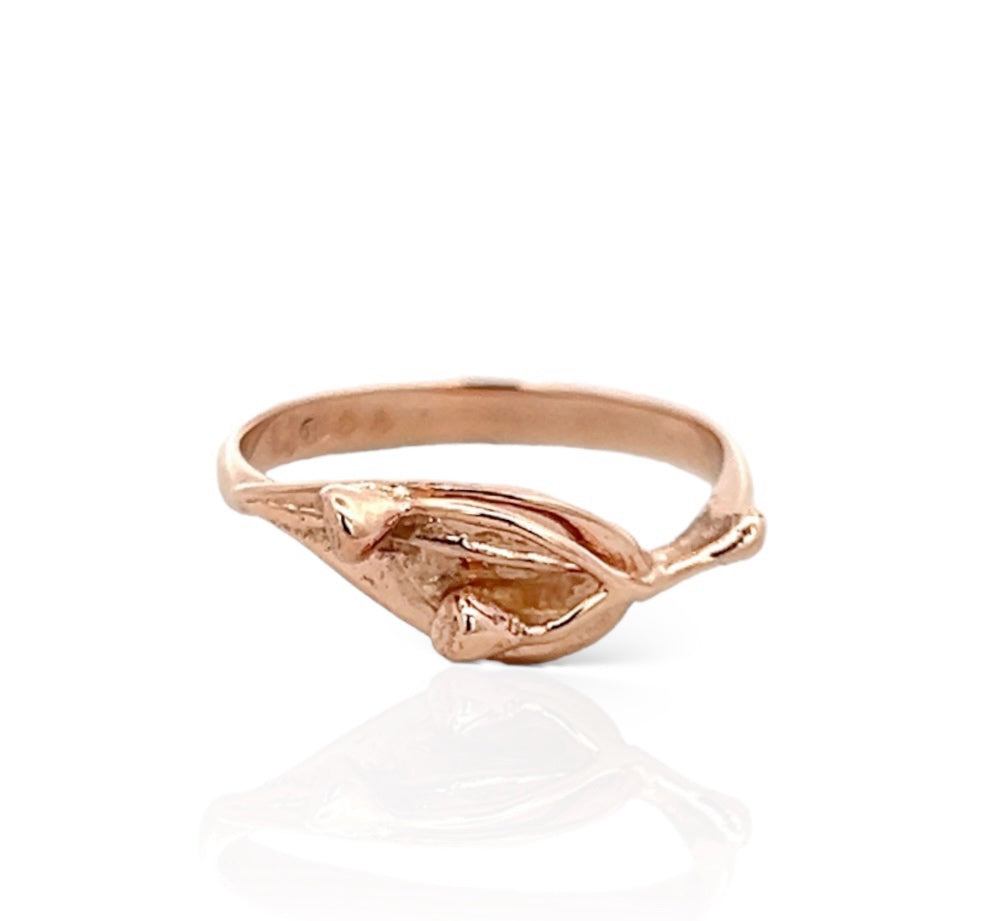 Bush Leaf Ring