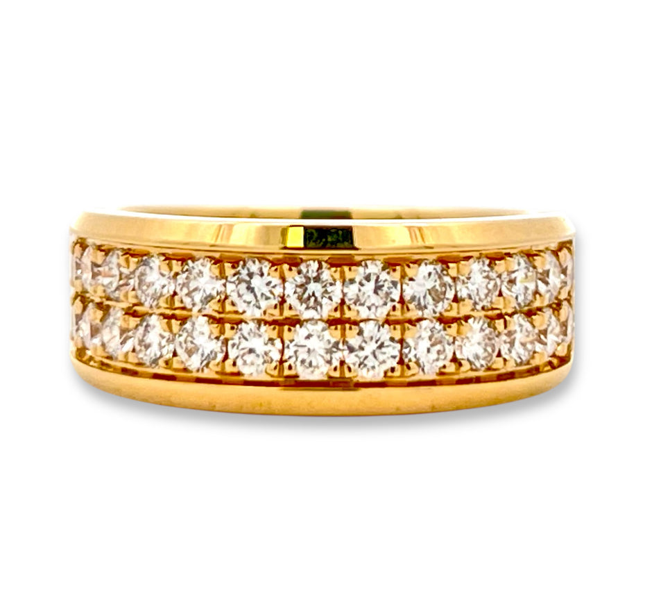 Diamond set wide band