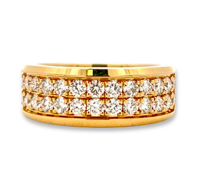 Diamond set wide band