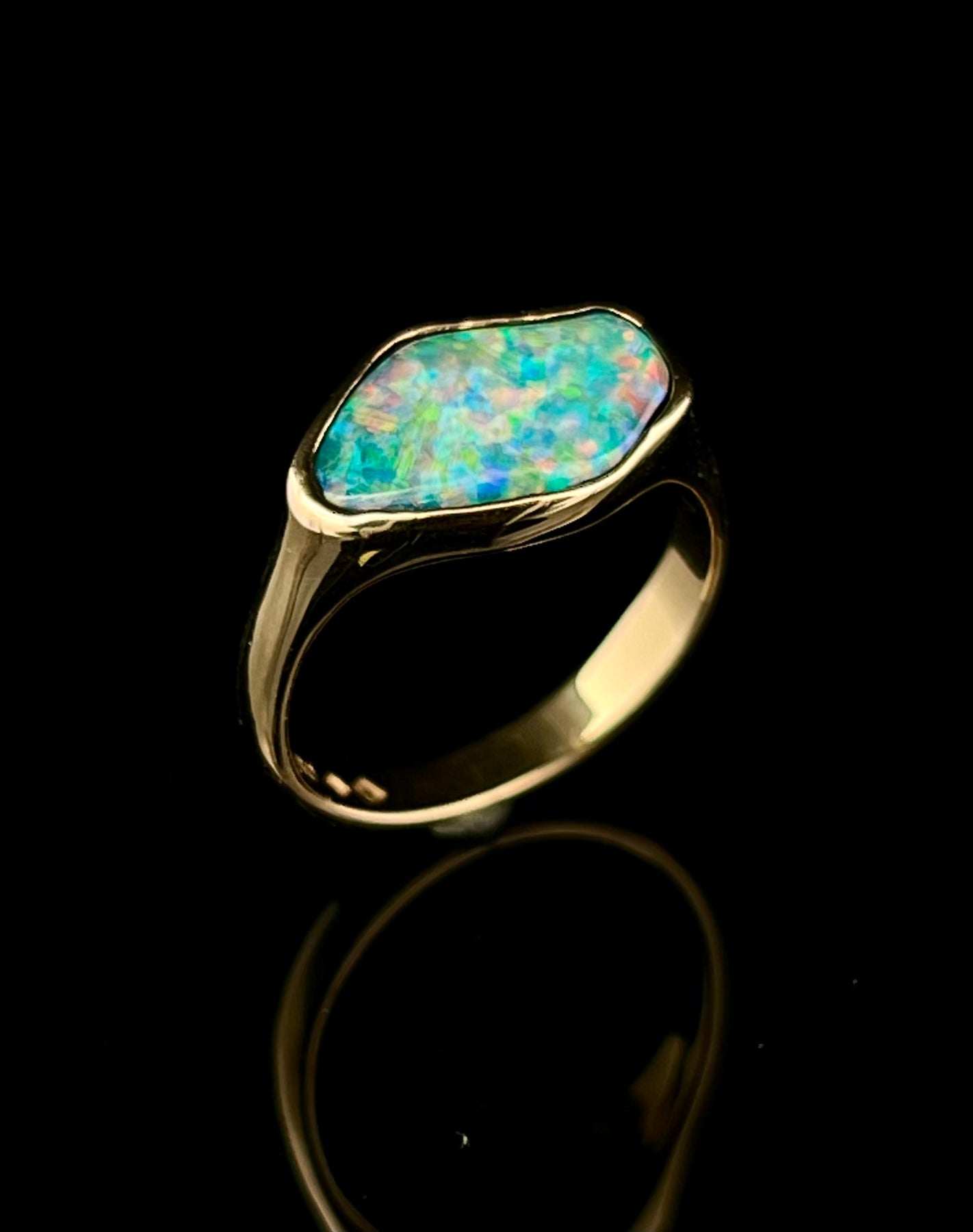 Haab Rims Coober Pedy Opal Ring – Haab Designer Jewellers