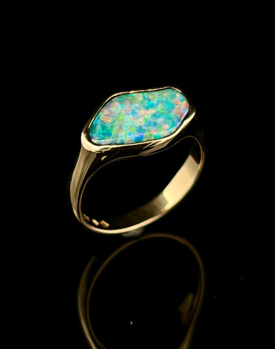 Coober Pedy Opal Ring