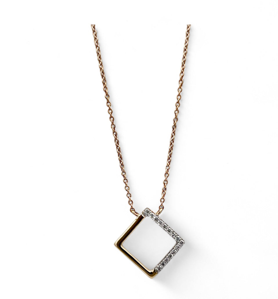 Diamond Square pendant