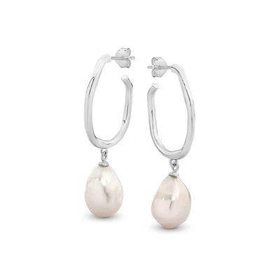 Freshwater Baroque Pearl Earrings