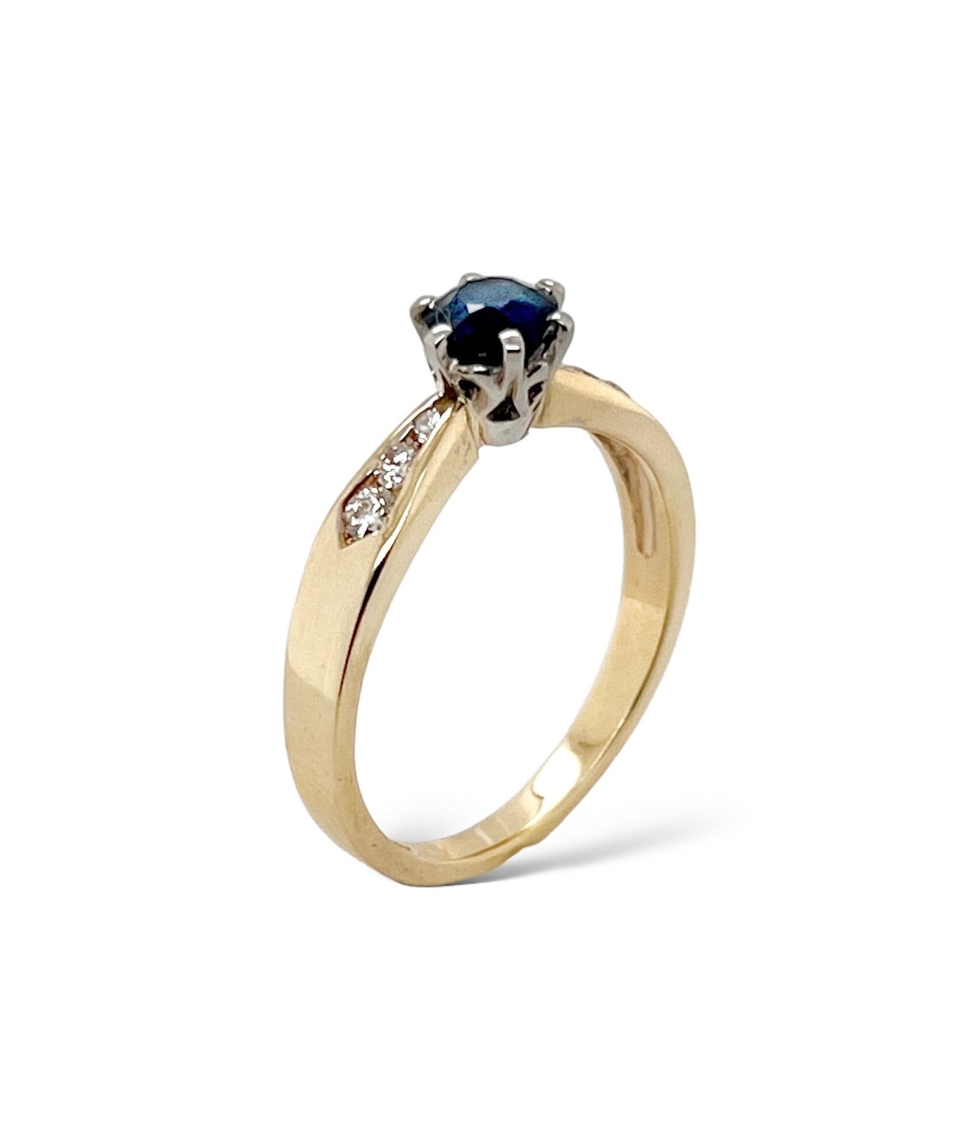 Claw Set Tasmanian Sapphire Ring