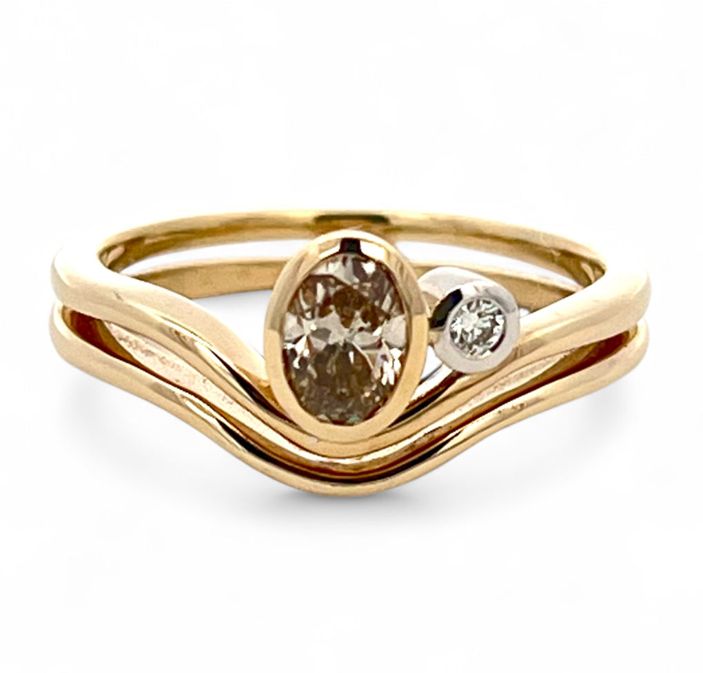 Ellendale Champagne Diamond Ring