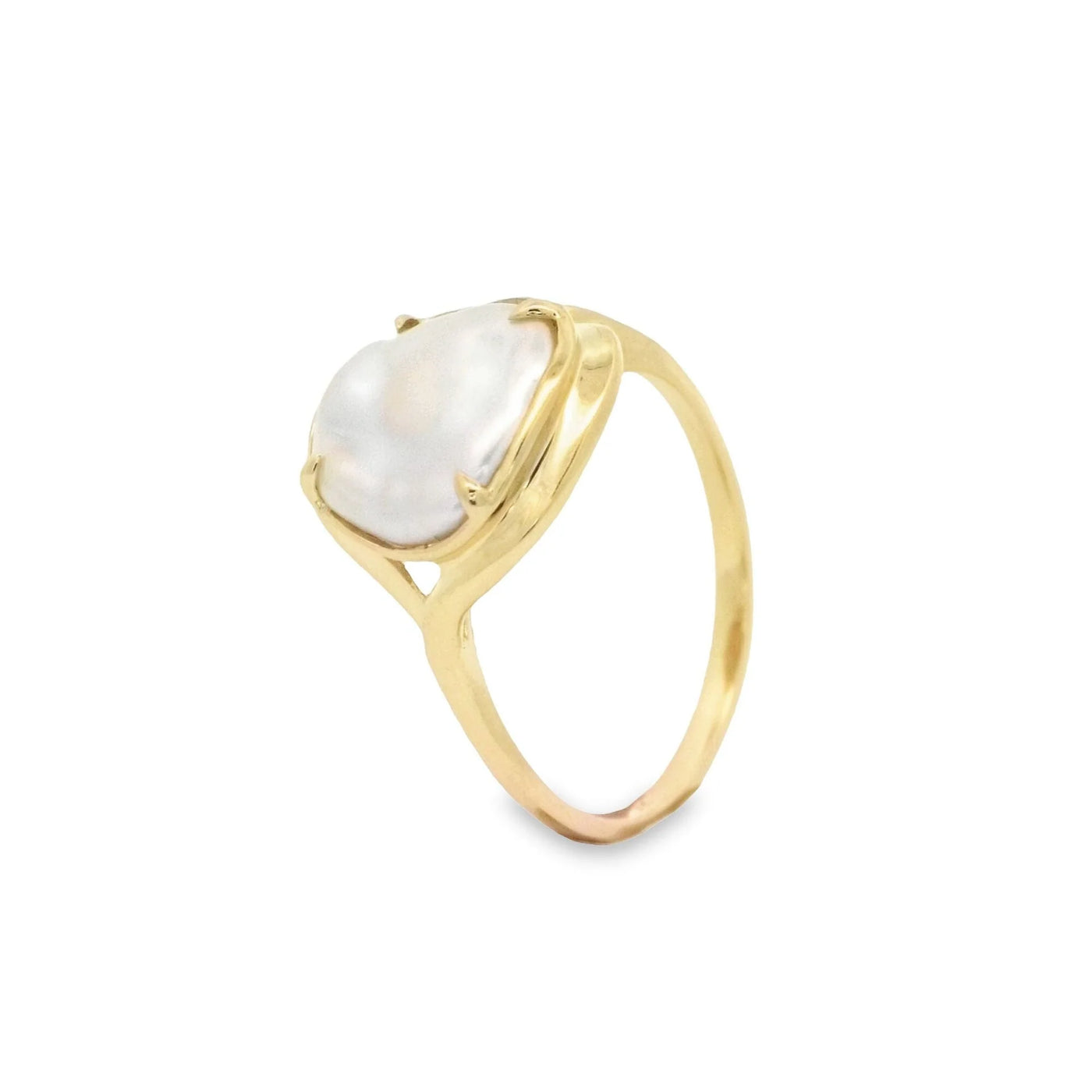 Keshi Pearl Ring