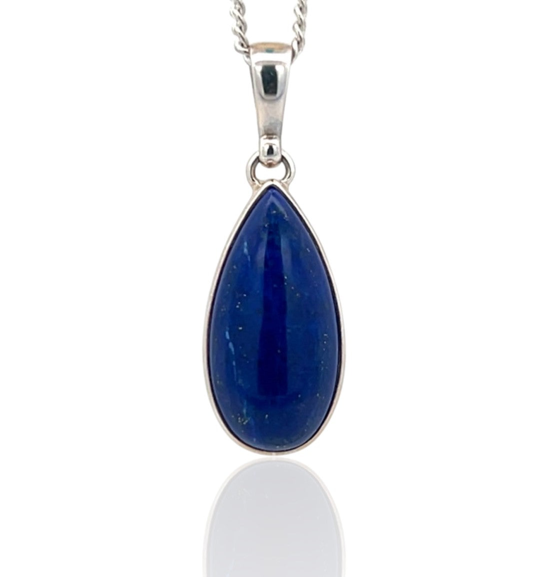 Lapis Drop Pendant